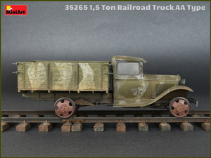 1/35 1,5 Ton Railroad Truck AA Type - Hobby Sense