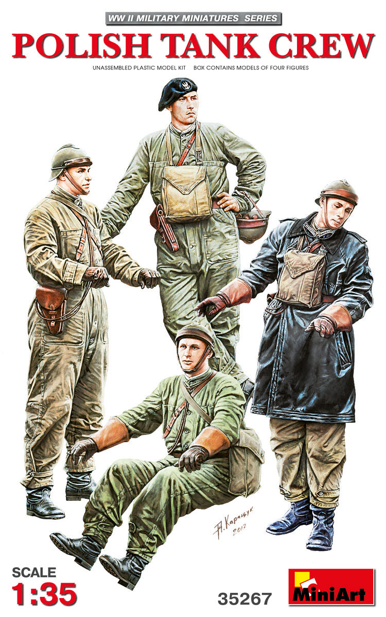 1/35 Polish Tank Crew - Hobby Sense