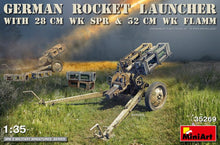1/35 German Rocket Launcher w/28cm WK Spr & 32cm WK Flamm - Hobby Sense