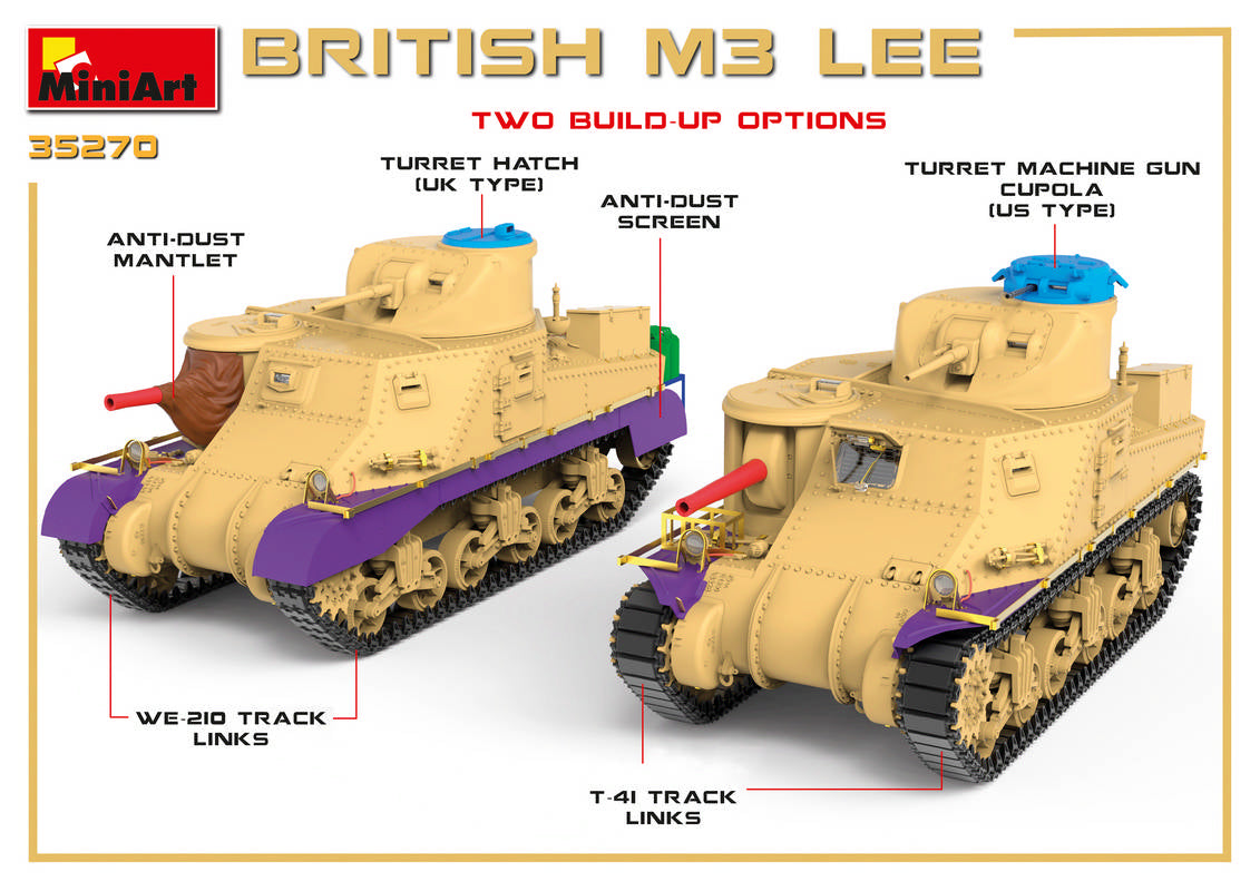 1/35 British M3 Lee - Hobby Sense