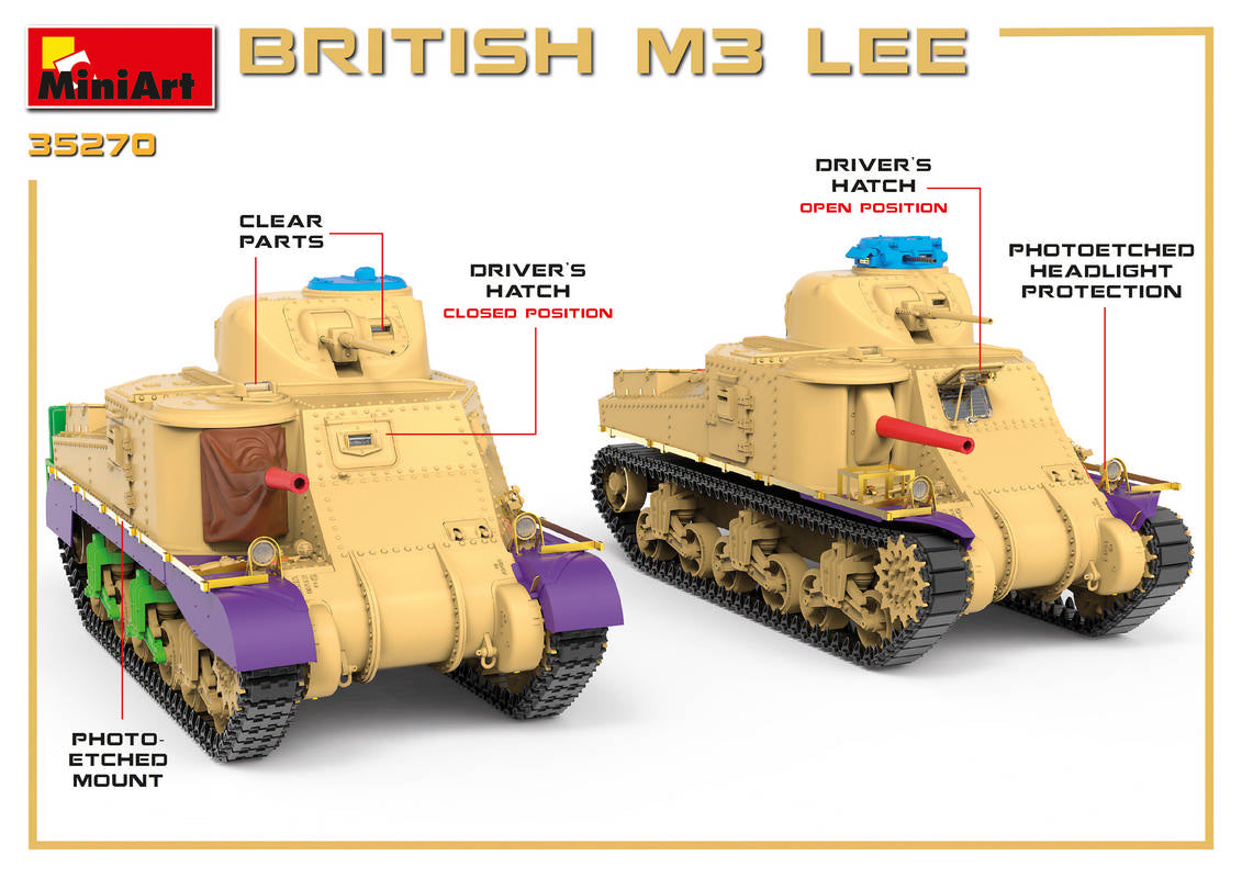 1/35 British M3 Lee - Hobby Sense