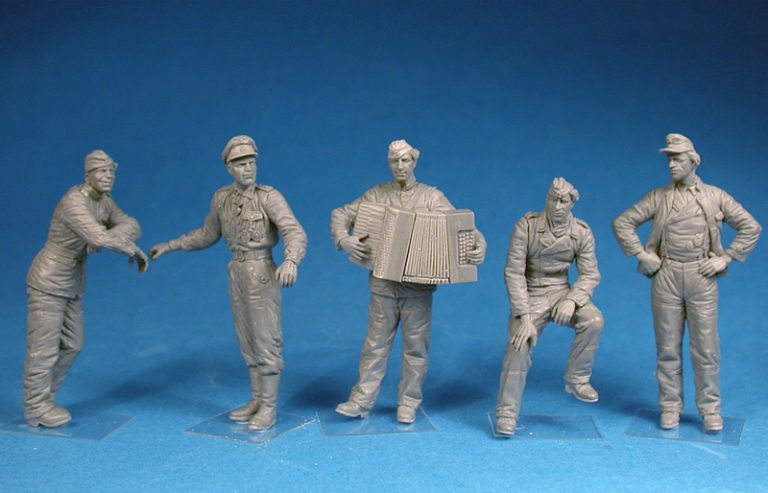 1/35 German Tank Crew (Normandy 1944) Special Edition - Hobby Sense