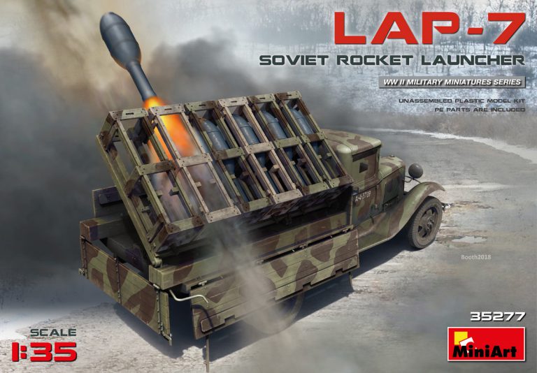 1/35 Soviet Rocket Launcher LAP-7 - Hobby Sense