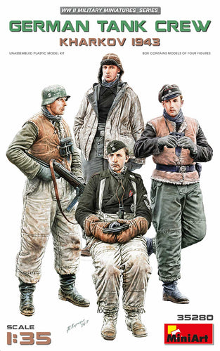 1/35 German Tank Crew, Kharkov 1943 - Hobby Sense
