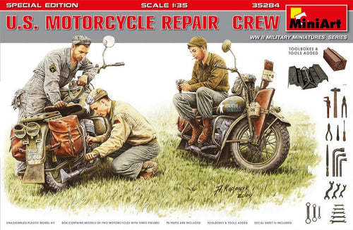 U.S. Motorcycle Repair  Crew. Special Edition - Hobby Sense