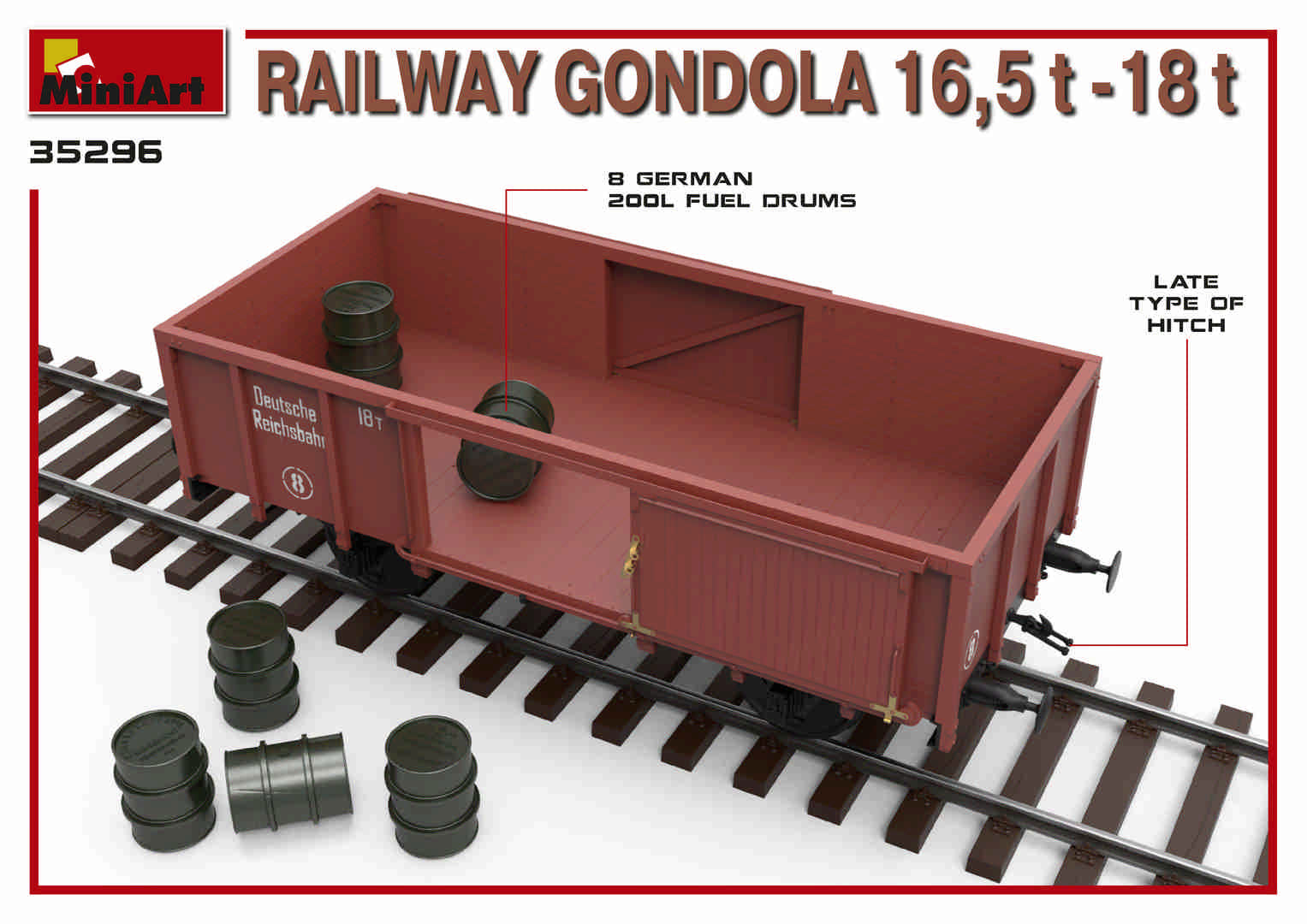1/35 Railway Gondola 16.5-18 t - Hobby Sense