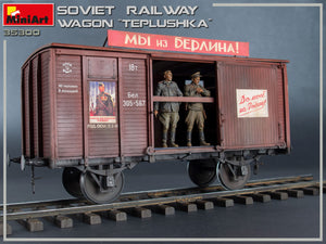 1/35 Soviet Railway Wagon "Teplushka" - Hobby Sense