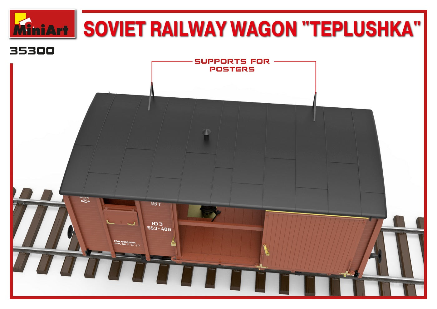 1/35 Soviet Railway Wagon 