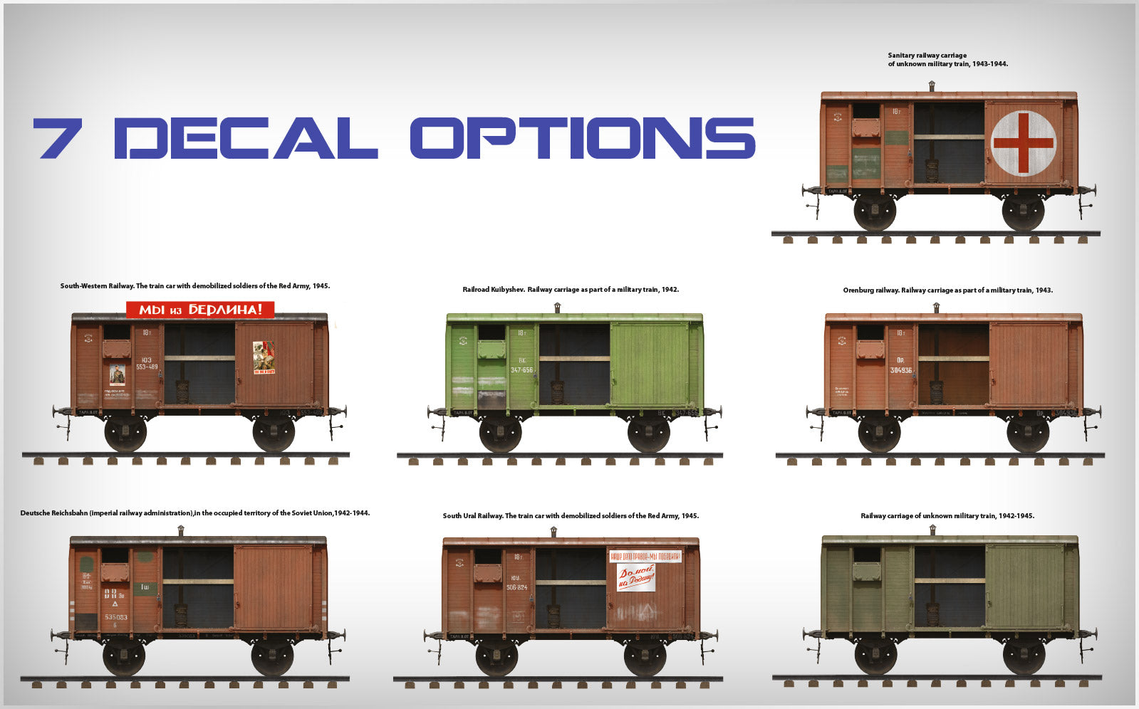 1/35 Soviet Railway Wagon 