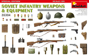 1/35 Soviet Infantry Weapons and Equipment. Special Edition - Hobby Sense