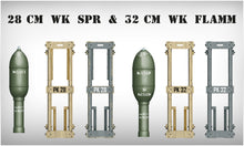 1/35 German Rockets 28cm WK Spr & 32cm Wk Flamm - Hobby Sense