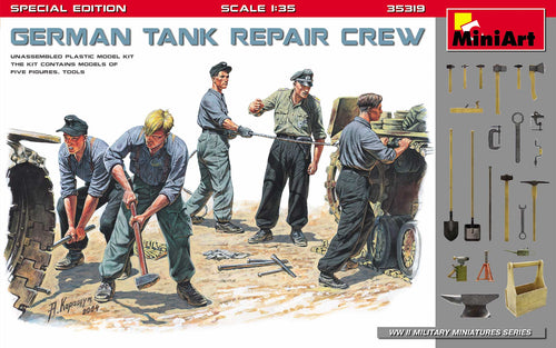 1/35 German Tank Repair Crew - Hobby Sense