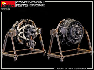 1/35 Continental R975 Engine - Hobby Sense