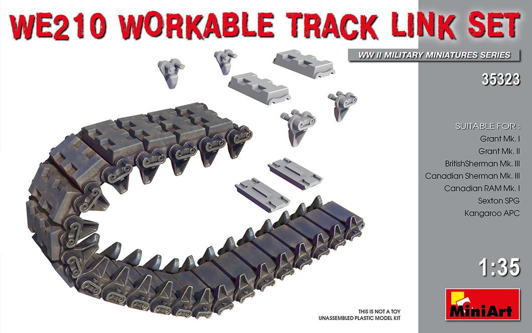 1/35 WE210 Workable Track Link Set - Hobby Sense
