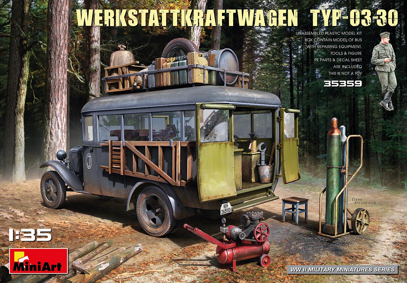 1/35 Werkstattkraftwagen Typ-03-30 - Hobby Sense