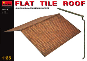 1/35 Flat Tile Roof - Hobby Sense