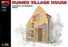 1/35 Ruined Village House - Hobby Sense
