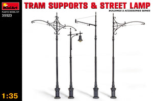 1/35 Tram Supports and Street Lamps - Hobby Sense