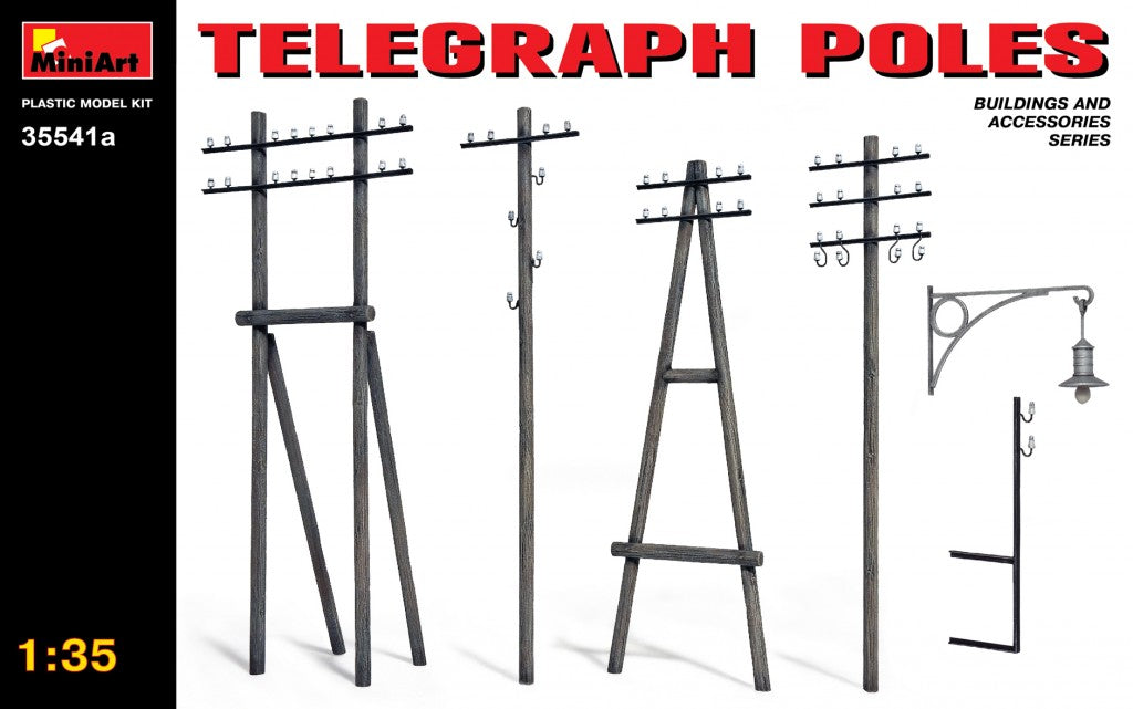 1/35 Telegraph Poles - Hobby Sense
