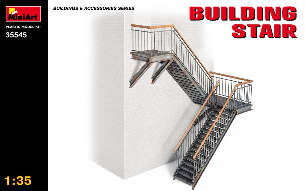 1/35 Building stairs - Hobby Sense