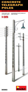 1/35 Concrete Telegraph Poles - Hobby Sense