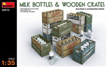 1/35 Milk Bottles & Wooden Crates - Hobby Sense