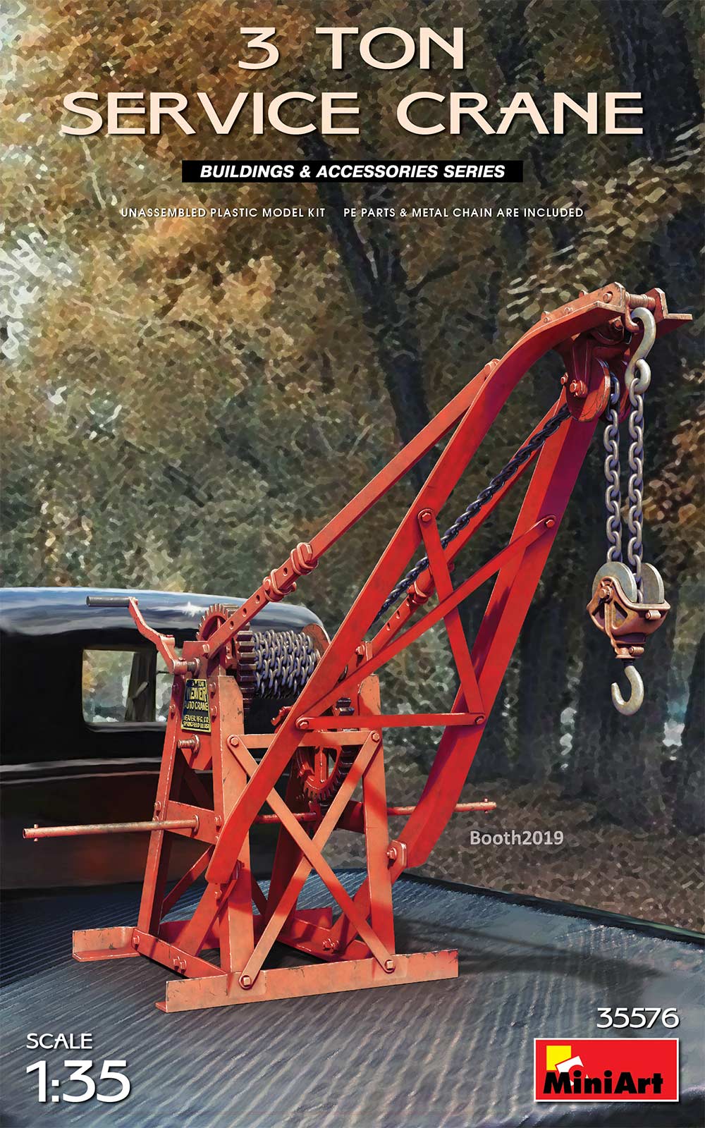 1/35 3 Ton Service Crane - Hobby Sense