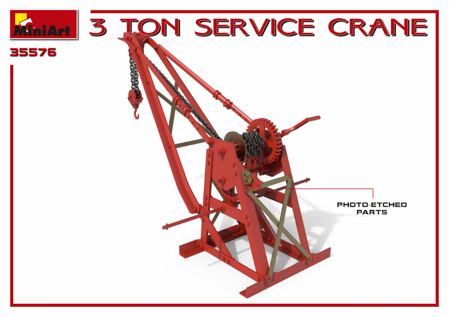 1/35 3 Ton Service Crane - Hobby Sense