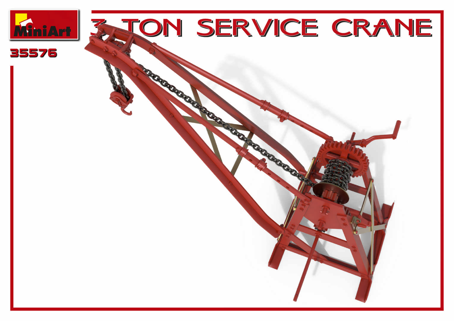 1/35 3 Ton Service Crane - Hobby Sense