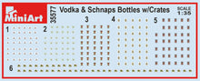 1/35 Vodka Bottles with Crates - Hobby Sense