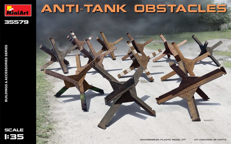 1/35 Anti-Tank Obstacles - Hobby Sense
