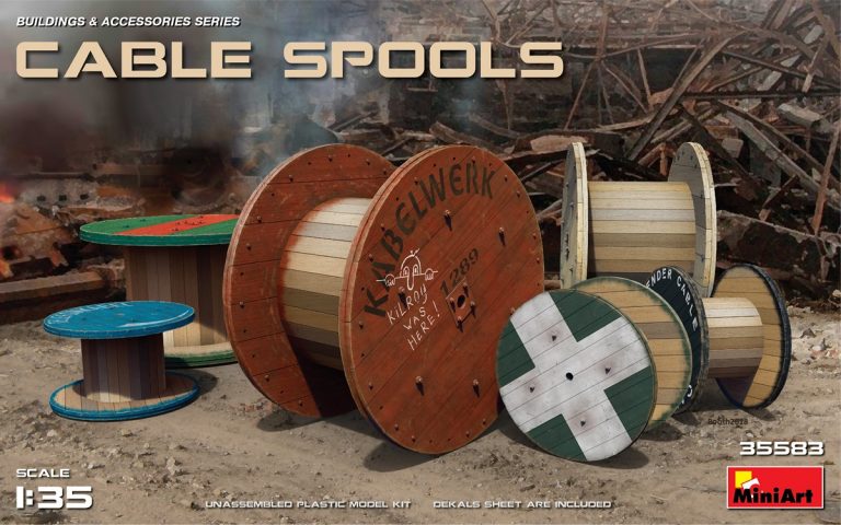 1/35 Cable Spools - Hobby Sense