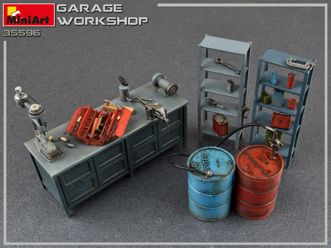 1/35 Garage Workshop - Hobby Sense