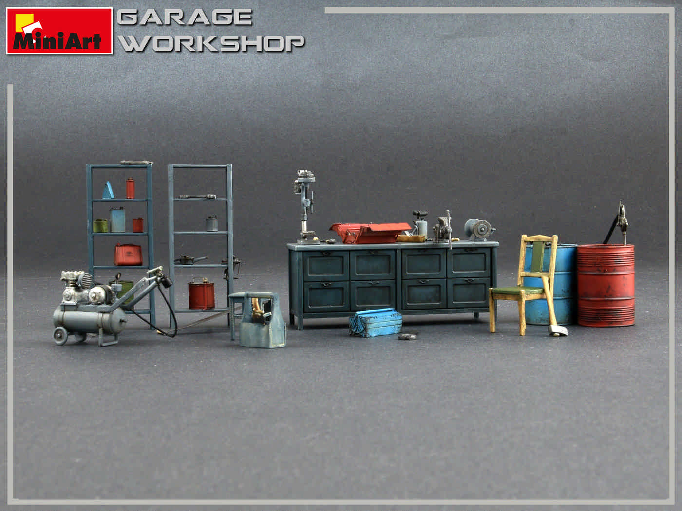 1/35 Garage Workshop - Hobby Sense