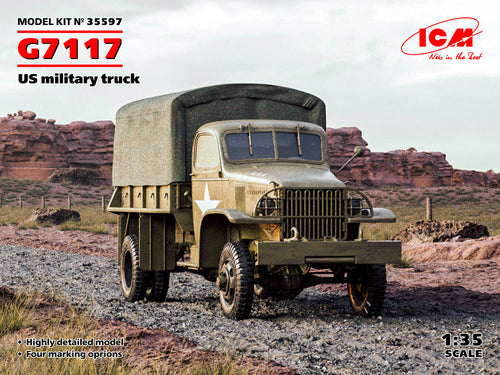 1/35 G7117, US Military Truck - Hobby Sense