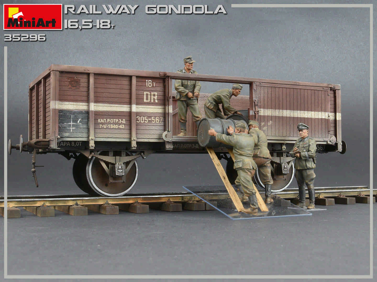 1/35 Railway Gondola 16.5-18 t - Hobby Sense