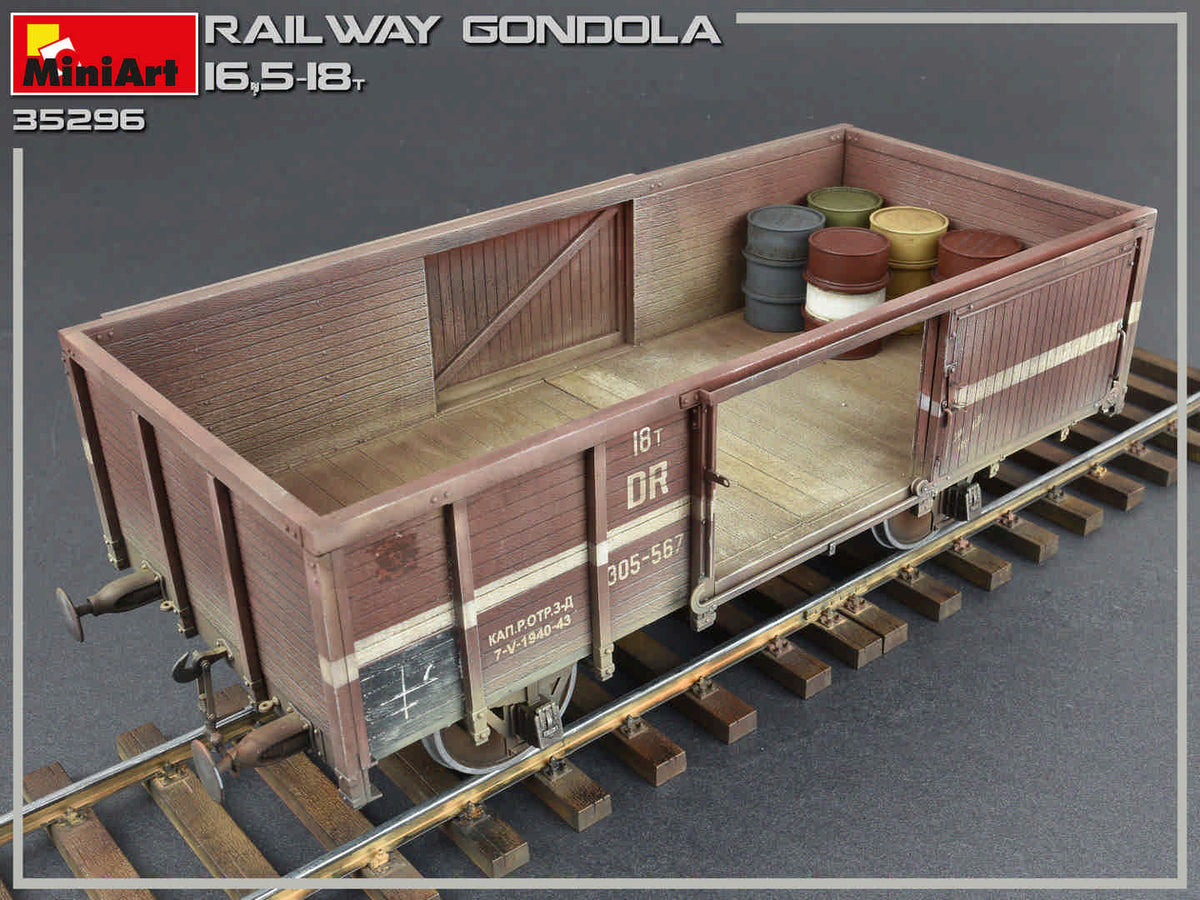 1/35 Railway Gondola 16.5-18 t - Hobby Sense