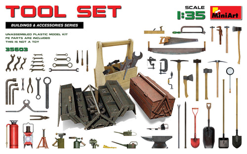 1/35 Tool Set - Hobby Sense