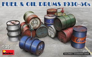 1/35 Fuel and Oil Drums 1930-50s - Hobby Sense