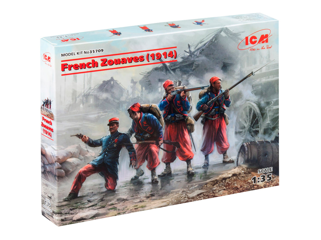 1/35 French Zouaves (1914) - Hobby Sense