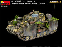 1/35 Pz.Kpfw.IV Ausf. J Nibelungenwerk Late Prod. (Jan - Feb 1945) Interior Kit - Hobby Sense
