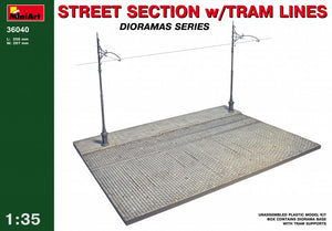 1/35 Street section with tram line - Hobby Sense