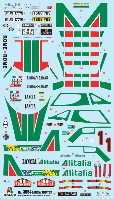 1/24 Lancia Stratos HF - Hobby Sense