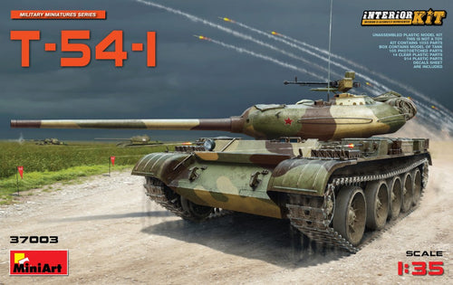 1/35 T54-1 Soviet Medium Tank Interior Kit - Hobby Sense