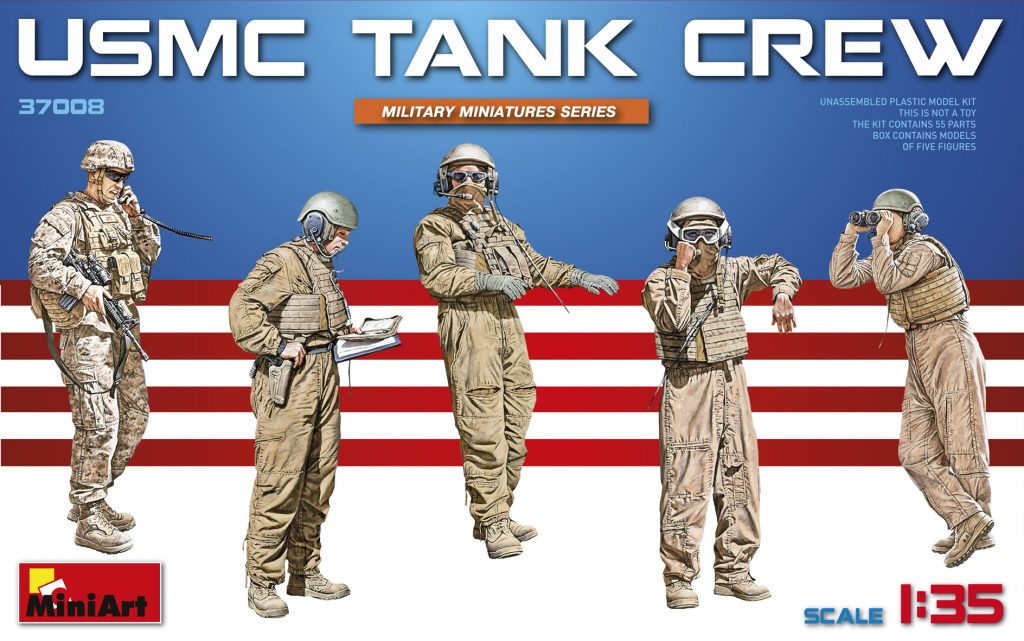 1/35 USMC Tank Crew - Hobby Sense