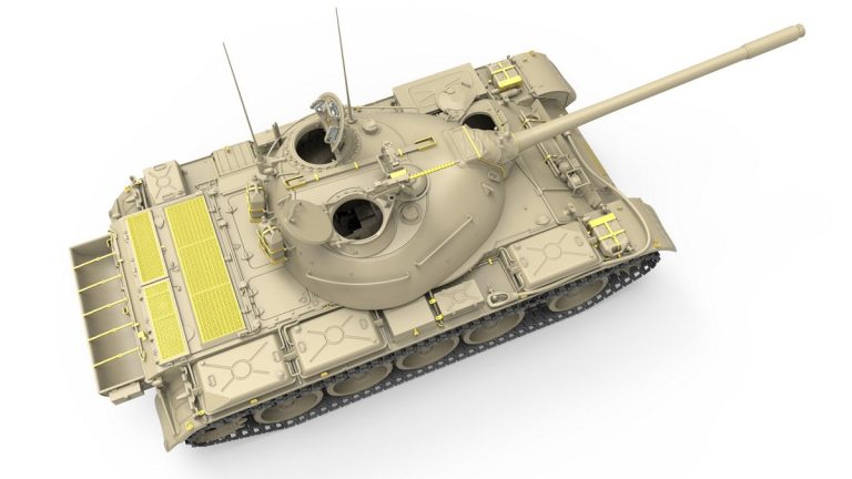 1/35 Tiran 4 Early Type. Interior Kit - Hobby Sense