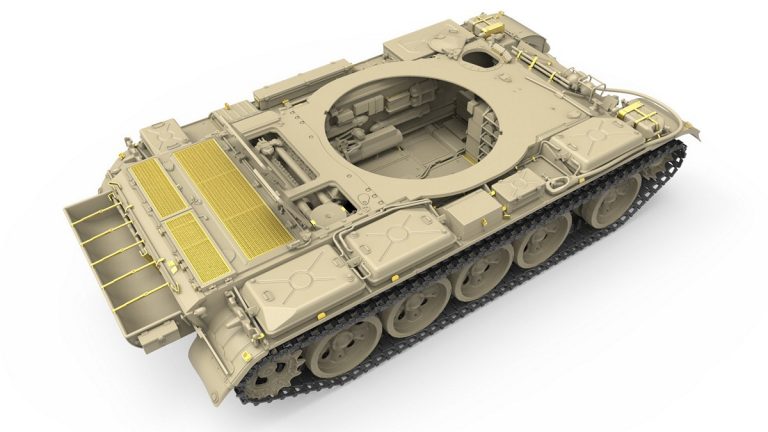 1/35 Tiran 4 Early Type. Interior Kit - Hobby Sense