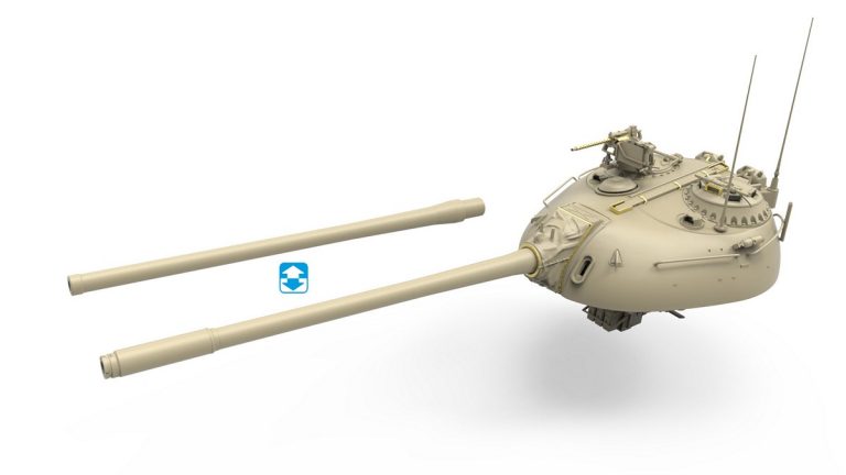 1/35 Tiran 4 Early Type. Interior Kit - Hobby Sense