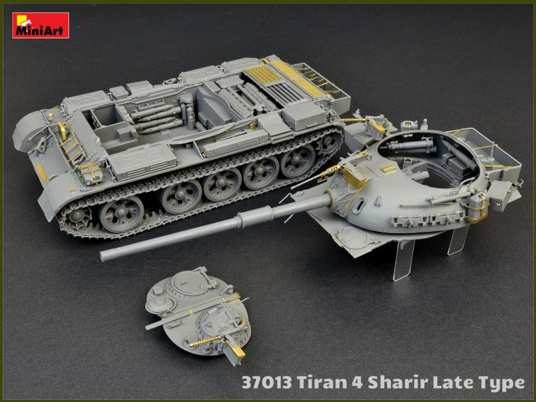 1/35 Tiran 4 Sharir Late Type. Interior Kit - Hobby Sense