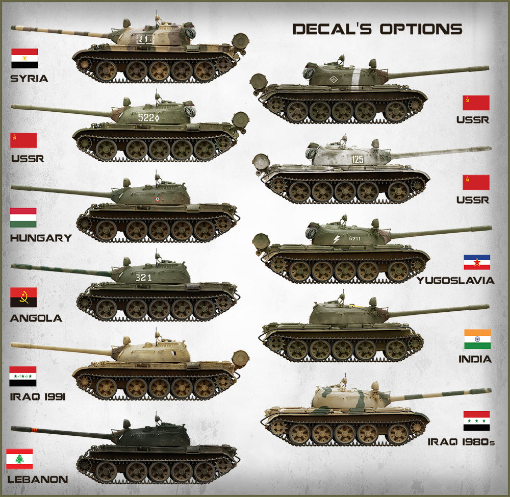 1/35 T-55 Soviet Medium Tank - Hobby Sense